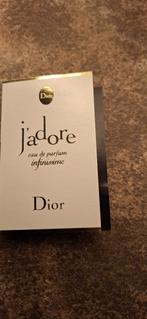 proefje J'Adore infinissime, Sieraden, Tassen en Uiterlijk, Uiterlijk | Parfum, Verzenden, Nieuw