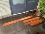 Hardhout (Bankirai), Tuin en Terras, Palen, Balken en Planken, Ophalen, Planken, Zo goed als nieuw, Hardhout