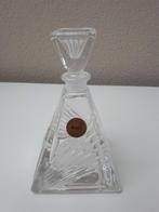 GLAZEN KARAFJE, geslepen- BARI - Olie,Azijn,Likeur *KADOTIP*, Antiek en Kunst, Antiek | Glas en Kristal, Ophalen of Verzenden