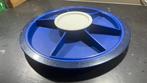 Tupperware serveerschaal, Huis en Inrichting, Keuken | Tupperware, Ophalen of Verzenden, Zo goed als nieuw, Blauw, Schaal