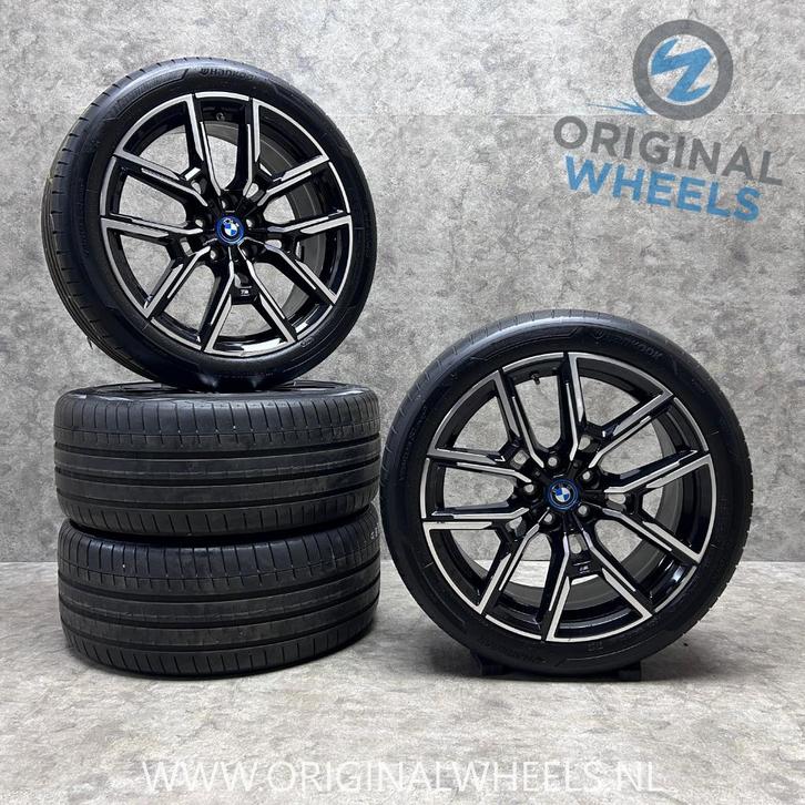 19 inch originele velgen + zomerbanden BMW I4 G26 859M, Auto-onderdelen, Banden en Velgen, Banden en Velgen, Zomerbanden, 19 inch