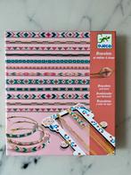 Djeco armbandjes set met weefraam / weefgetouw en kraaltjes, Ophalen of Verzenden, Zo goed als nieuw, Knutselen