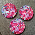 NIEUWE Fleurige onderzetters met Bloemenprint ( 29 stuks), Ophalen, Zo goed als nieuw, Glas of Kopje