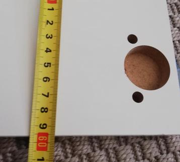 Nieuwe deur IKEA RINGHULT hoogglans wit, 60x60 cm - afbeelding 7