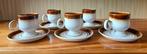 Espresso Kopjes en Schotels Set (5 stuks), Ophalen of Verzenden