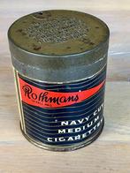 WW2 Engels Rothmans sigaretten blikje  origineel  ca. 1942, Ophalen of Verzenden, Gebruikt, Tabaksdoos of Verpakking