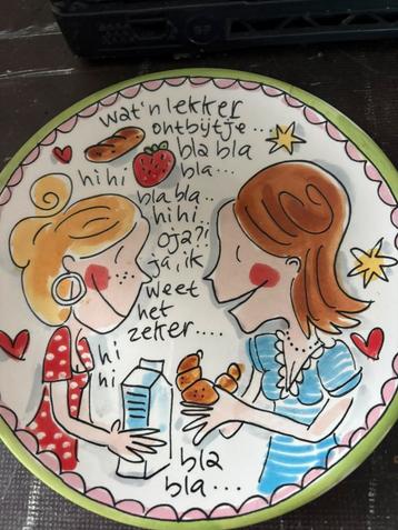 Blond amsterdam ontbijtbordjes