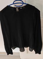 Zwarte fijn plisse blouse van Zara maat XS, Kleding | Dames, Zara, Maat 34 (XS) of kleiner, Ophalen of Verzenden, Zo goed als nieuw