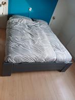 2 persoonsbed inclusief matrassen GRATIS, Huis en Inrichting, Ophalen, Gebruikt, Tweepersoons