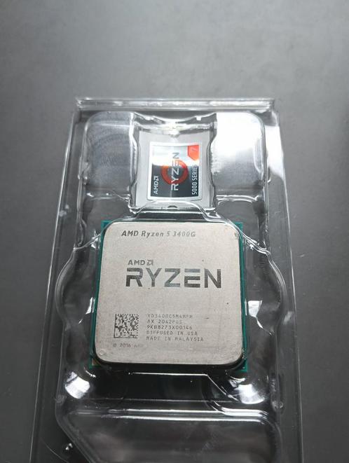 AMD Ryzen 5 3400G plus Wraith Spire koeler, Computers en Software, Processors, Zo goed als nieuw, 3 tot 4 Ghz, Ophalen of Verzenden