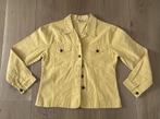 Purple warmgeel jasje / jas / jeansjas mt L, Maat 38/40 (M), Geel, Ophalen of Verzenden, Zo goed als nieuw