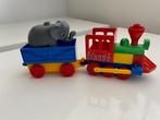 Duplo trein met olifant, Kinderen en Baby's, Speelgoed | Duplo en Lego, Ophalen, Zo goed als nieuw, Duplo