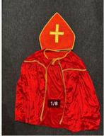 SINTERKLAAS ROOD CAPE MET HOED/MIJTER, Diversen, Sinterklaas, Ophalen of Verzenden, Zo goed als nieuw