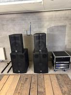 EV Electro Voice Tour x pa speaker set ,incl amp en dsp, Audio, Tv en Foto, Luidsprekers, Overige typen, Zo goed als nieuw, 120 watt of meer