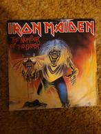 Iron Maiden: 7inch "Number of the Beast" rood Vinyl, Ophalen, Zo goed als nieuw