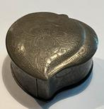 Antiek Chinees scharnierend tinnen doosje, Antiek en Kunst, Ophalen of Verzenden