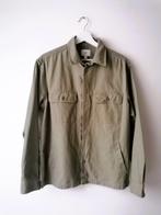 H&M leger groen katoenen overhemd blouse, maat S, Kleding | Heren, Overhemden, Ophalen of Verzenden, Zo goed als nieuw, Groen