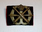 Oude slag baretembleem Luchtdoelartillerie, Verzamelen, Militaria | Algemeen, Verzenden, Landmacht, Nederland, Embleem of Badge
