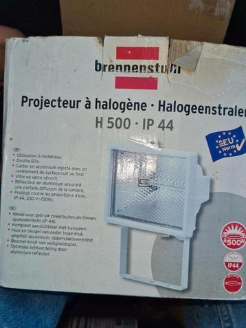 Nieuwe Halogeen Bouwlamp 500W - IP44 beschikbaar voor biedingen