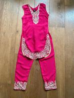 Roze Punjabi pak Indiase / Pakistaanse jurk INF - maat 116, Ophalen of Verzenden, Zo goed als nieuw, 110 t/m 116, Meisje