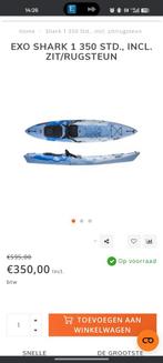 1 persoons Kayak shark exo, Watersport en Boten, Ophalen, Zo goed als nieuw, Kajak