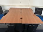 kantoor bureau's 90x180cm in hoogte verstelbaar 4 stuks, Ophalen, In hoogte verstelbaar, Gebruikt, Bureau