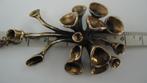 originele Hannu ikonen ketting met hanger tevens broche, Ophalen of Verzenden, Zo goed als nieuw, Goud, Overige materialen