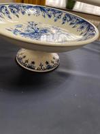 Delfts Blauw Bonbonschaal op Voet, Antiek en Kunst, Ophalen of Verzenden