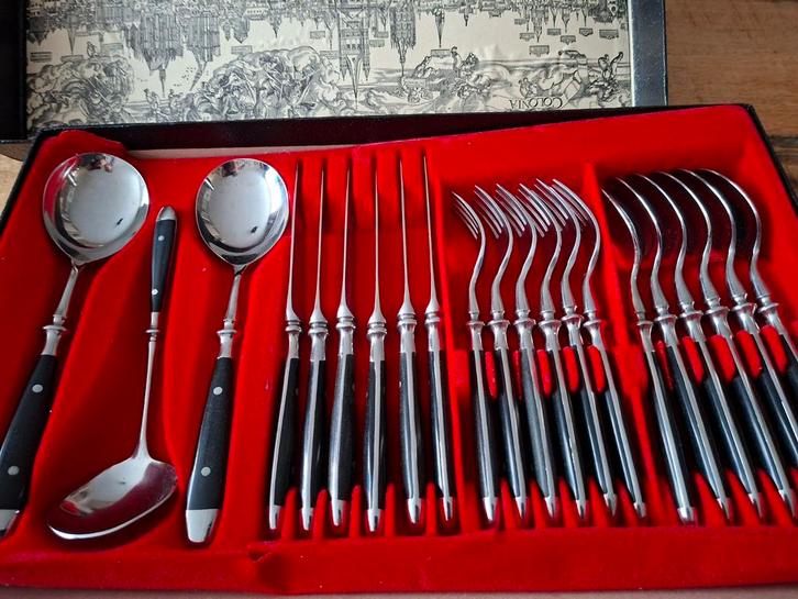 21-delige Inoxa Bestekset, Antiek en Kunst, Antiek | Bestek, Ophalen