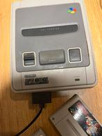 Super Nintendo + 4 spellen, Spelcomputers en Games, Ophalen of Verzenden, Gebruikt, Met 2 controllers, Met games