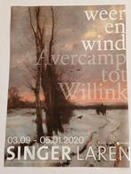 Affiche advertentie pagina Anton Mauve Haagse School 2019, Ophalen of Verzenden, 1940 tot 1960, Tijdschrift