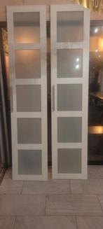 5 IKEA Pax Kledingkastdeuren zonder schanieren, Ophalen, Glas, Binnendeur, Minder dan 200 cm