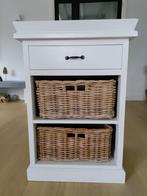Mooi en degelijk kastje met manden stijl Riviera Maison, Huis en Inrichting, Kasten | Overige, Ophalen, Zo goed als nieuw