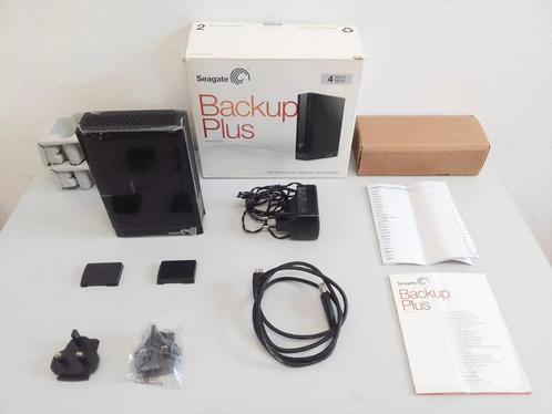 SEAGATE BACKUP PLUS 4 TB Externe harde schijf harddisk HDD., Computers en Software, Harde schijven, Zo goed als nieuw, Desktop
