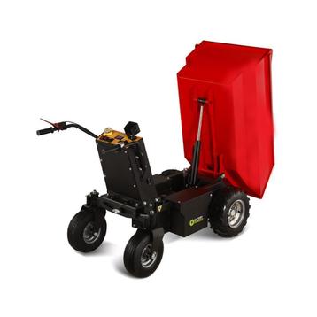 Minidumper Rupsdumper hydraulisch kiepen accu kruiwagen beschikbaar voor biedingen