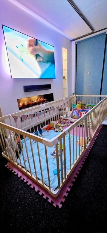 Houten Grondbox Baby - Massief Grenenhout - Stabiele, Ongela beschikbaar voor biedingen