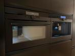 Aeg Combimagnetron Kmk968000t - Mat Zwart, Gebruikt, Hete lucht, Oven met grill, Inbouw
