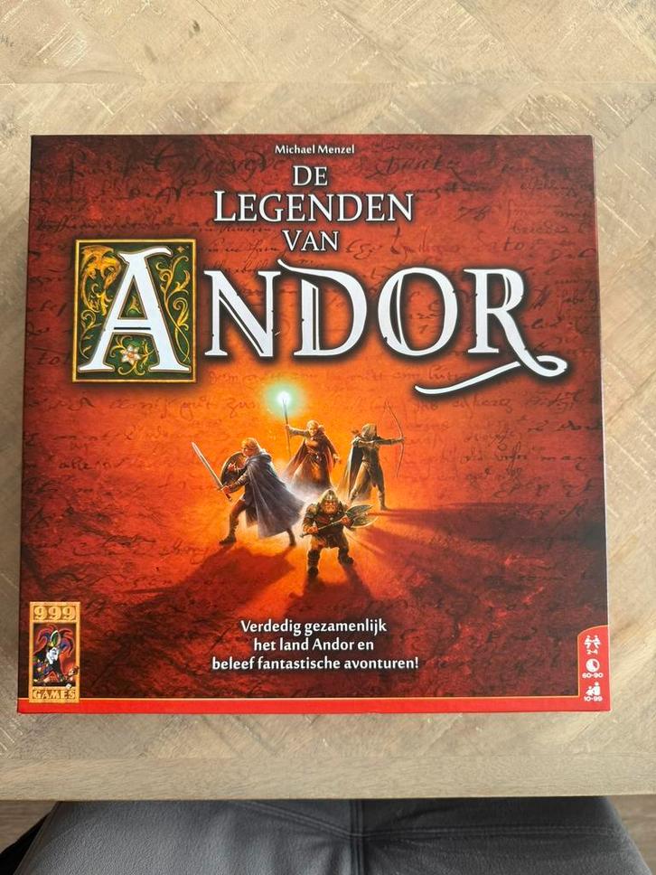 De legenden van Andor NL nieuwstaat, Hobby en Vrije tijd, Gezelschapsspellen | Bordspellen, Nieuw, Een of twee spelers, Drie of vier spelers