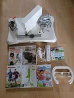 Uitgebreide Nintendo wii spelcomputer set voor weinig, Spelcomputers en Games, Ophalen of Verzenden, Zo goed als nieuw, Met 2 controllers
