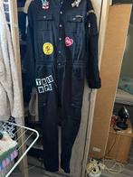 Onepiece jumpsuit zwart xxs valt als s streche ZGAN, Zo goed als nieuw, Maat 36 (S), Groen, Onepiece