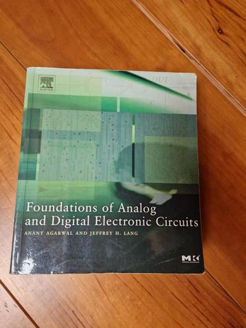 Foundation of analog and digital electronic circuits beschikbaar voor biedingen