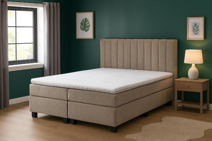 Boxspring DESIREE OUTLET 180 X 200 met 34% EXTRA KORTING, Huis en Inrichting, Slaapkamer | Boxsprings, Nieuw, 180 cm, 200 cm, Tweepersoons