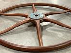 Groot Scheepsstuurwiel - Prachtig Houten Design, Ophalen of Verzenden, Gebruikt, Overige typen