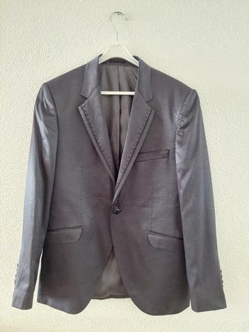 Colbert lang75cm ZAYFA glans antraciet 65%viscose 1xGedragen beschikbaar voor biedingen