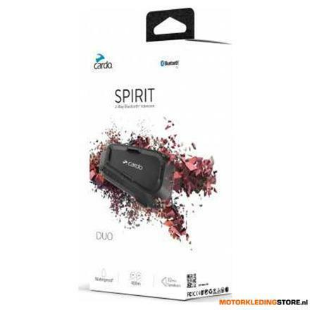 Cardo Communicatiesysteem Spirit duo, Zwart, Motoren, Kleding | Motorhelmen, Nieuw met kaartje, Ophalen of Verzenden