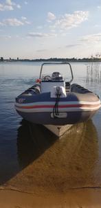 Rubberen boot incl. Mercury buitenboord motor, Watersport en Boten, Ophalen, Gebruikt, Benzine