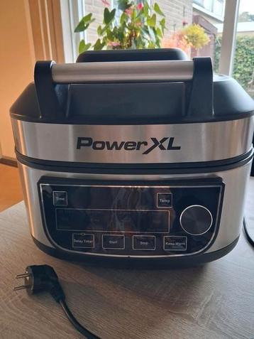 Zwart/zilverkleurige Power XL Multi Cooker 12-in-1 beschikbaar voor biedingen