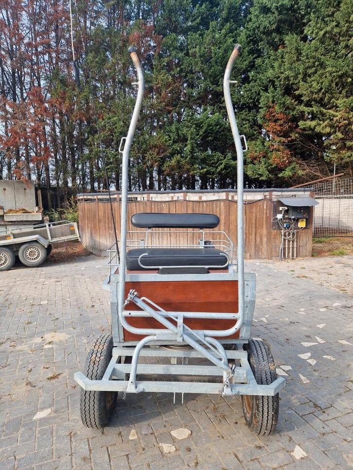 Menwagen voor pony, Dieren en Toebehoren, Paarden en Pony's | Overige Paardenspullen, Gebruikt, Overige soorten, Ophalen