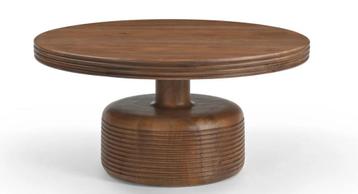 Eettafel “YUKI 120” Eet Tafel Rond Japandi beschikbaar voor biedingen