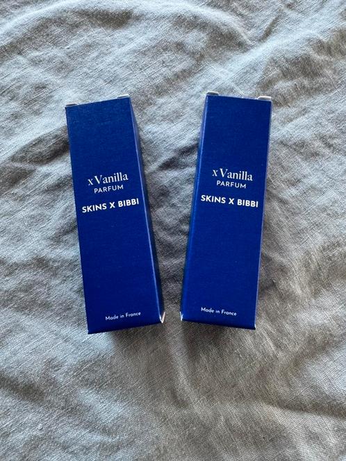 2x Bibbi - Skins X Bibbi: X Vanilla (10 ml) new, Sieraden, Tassen en Uiterlijk, Uiterlijk | Parfum, Nieuw, Ophalen of Verzenden